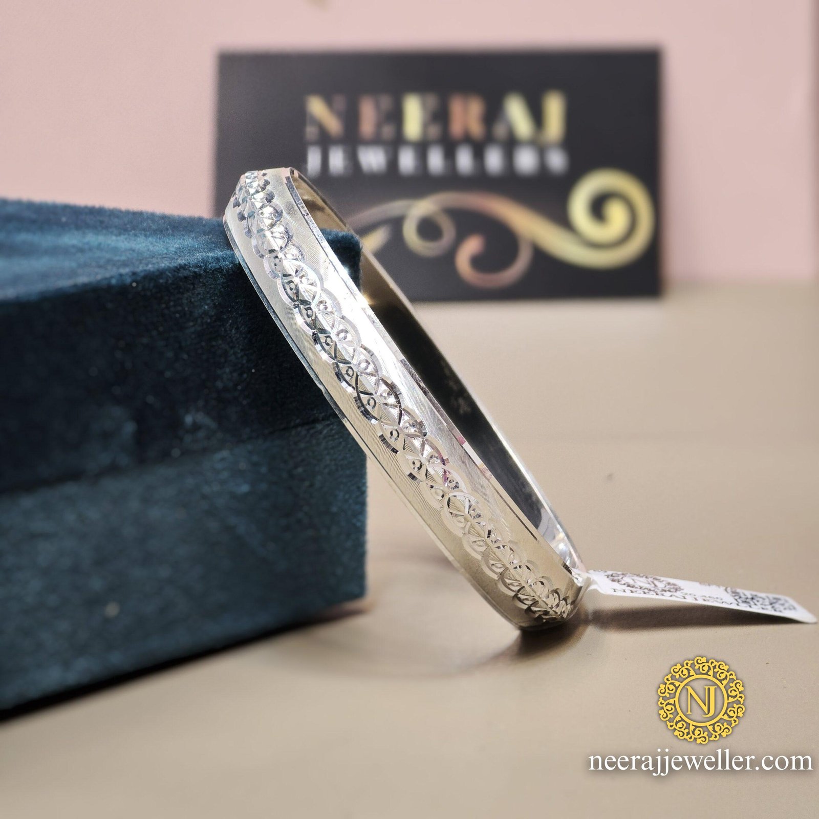 2025/03/1000122825-scaled.jpg silver kada with 3d base for boys 999pure