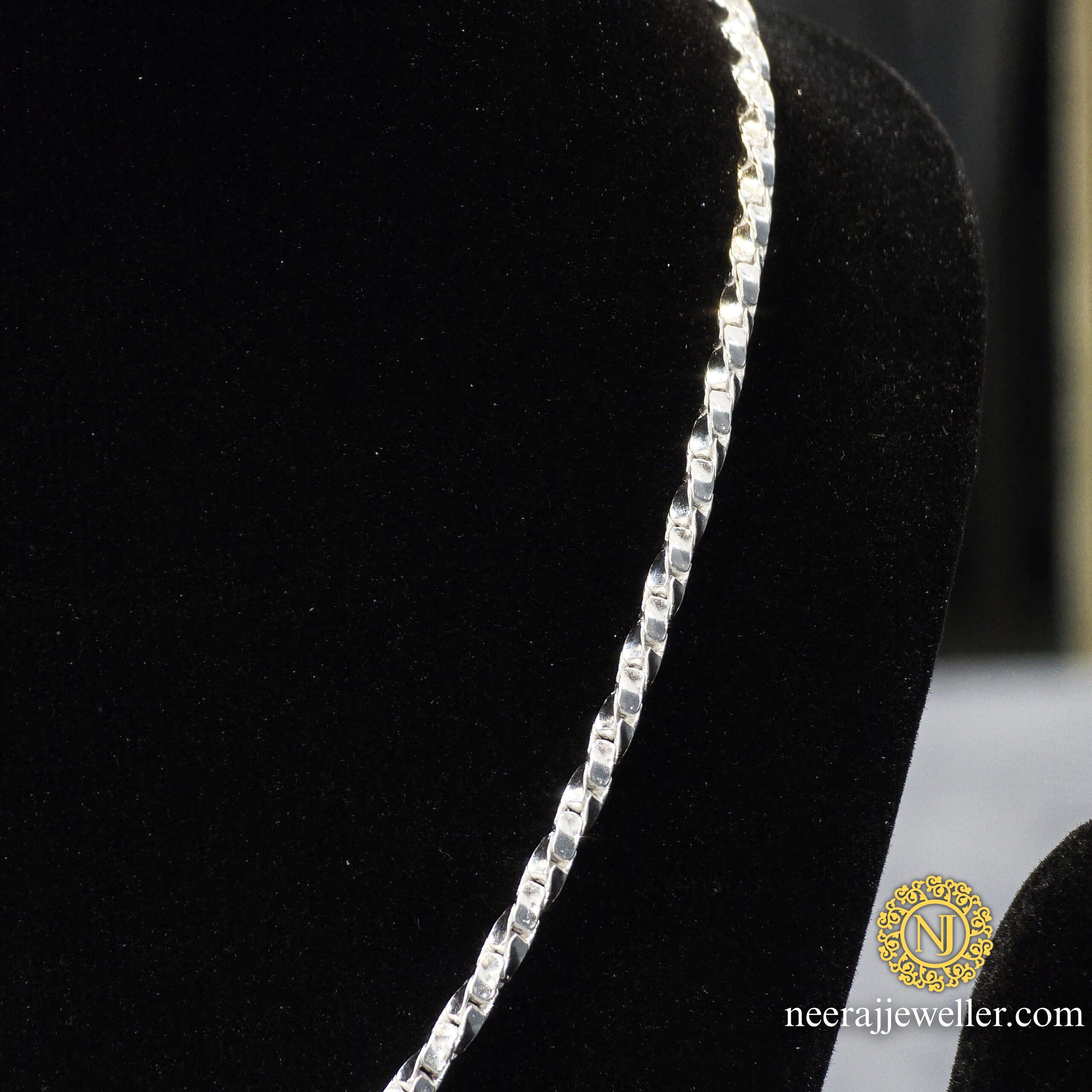 silver chain for girl