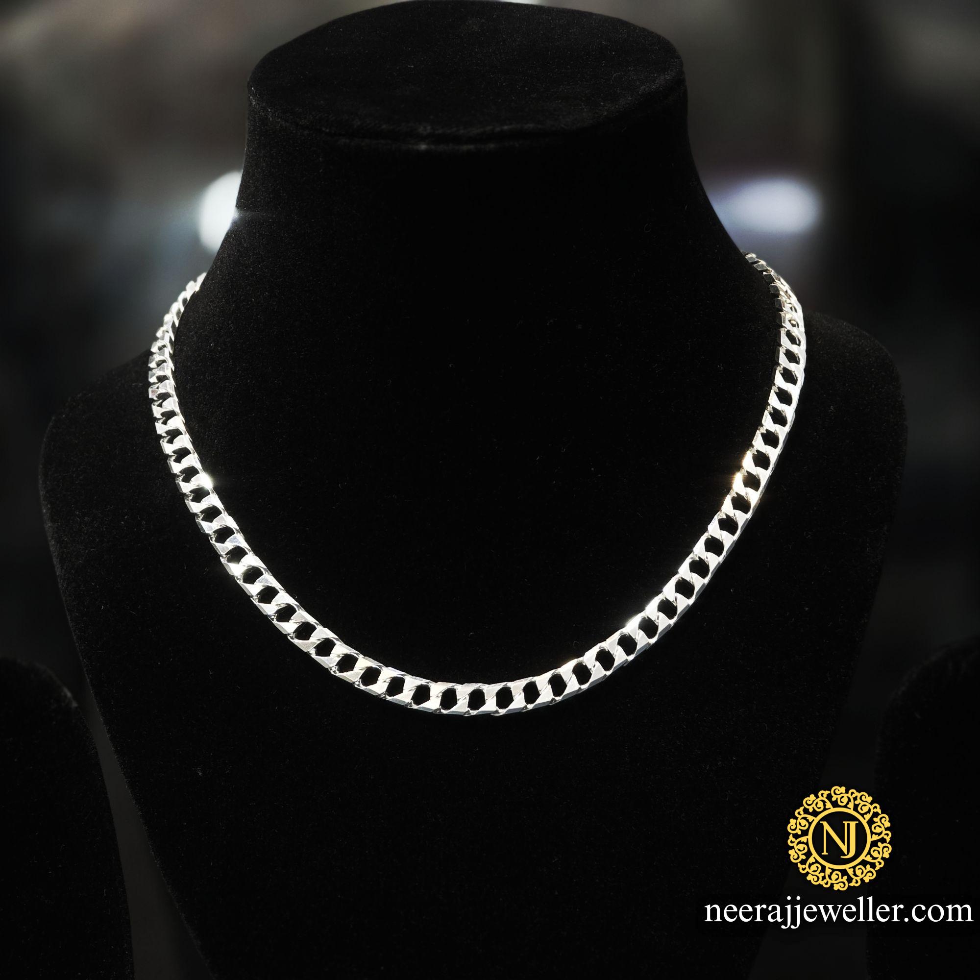 10001353056349716987610616933-1 Silver 925 chain for men new shape